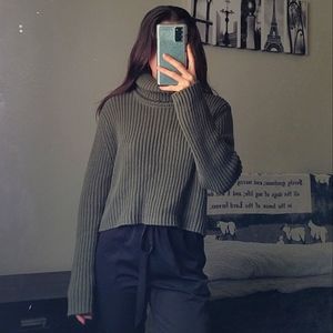 Olive Green Pacsun Sweater